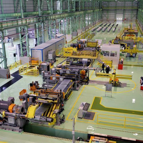 Linea di taglio in strisce alimentata a bobina - Fagor Arrasate S.Coop.