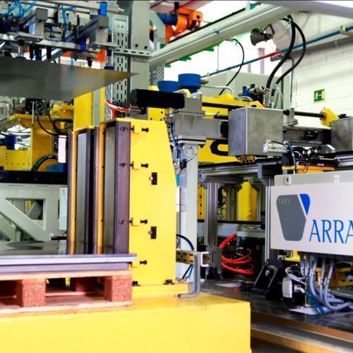 Linea di produzione per pannelli - Fagor Arrasate S.Coop. - per profilati / per lamiere / automatica