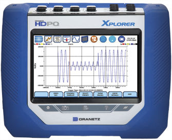 Analizzatore di monitoraggio - HDPQ® Xplorer - Dranetz - per rete elettrica / di qualità di energia / da integrare