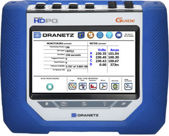 Analizzatore di monitoraggio - HDPQ® Guide - Dranetz - per rete elettrica / di qualità di energia / da integrare