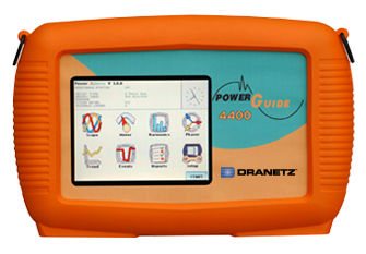 Analizzatore di monitoraggio - PowerGuide 4400 - Dranetz - per rete elettrica / di qualità di energia / di potenza