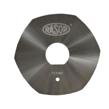 Lama per sega circolare - 70EMD - RASOR ELETTROMECCANICA S.R.L. - in carburo de tungsteno / al cobalto / per compositi