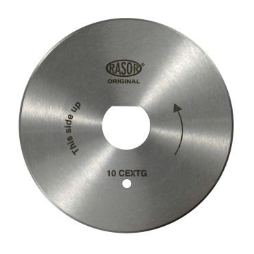 Lama per sega circolare - 10CEXTG - RASOR ELETTROMECCANICA S.R.L. - in acciaio / per uso universale