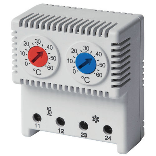 Termostato bimetallico - TH series - Alfa Electric - regolabile / NC / NO