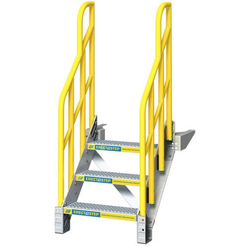 Scala dritta - ERECTASTEP - Safe Rack - metallica / con barre