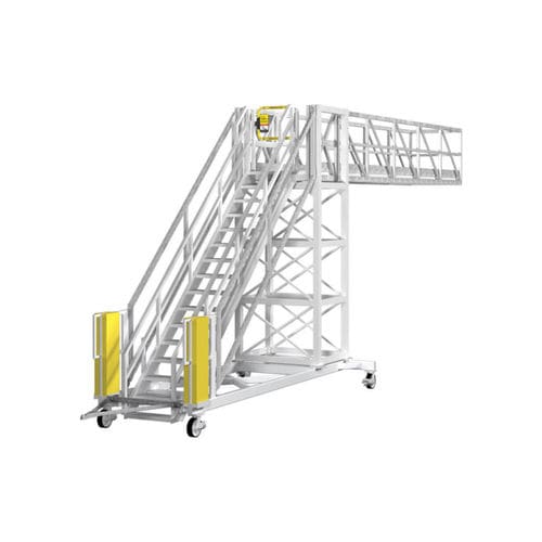 Piattaforma da lavoro - Safe Rack - di accesso / mobile / porta-operatore