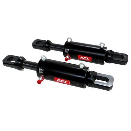 Cilindro di manovra a trazione - CRM TRA-TR series - FPT Fluid Power Technology - idraulico / con ritorno a molla / per applicazioni di sollevamento