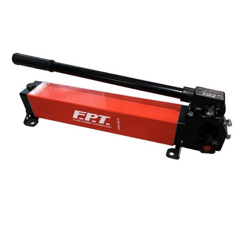 Pompa idraulica da braccia - PMS - FPT Fluid Power Technology - a leva / in alluminio / di prova
