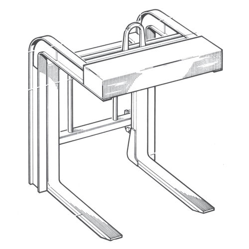 Forca per pallet regolabile - 433 series - SAPEM