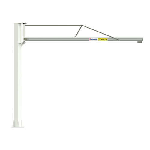 Gru a bandiera a colonna - Mechcrane™ LPS/APS series - Movomech - rotativa / tirantata / articolata