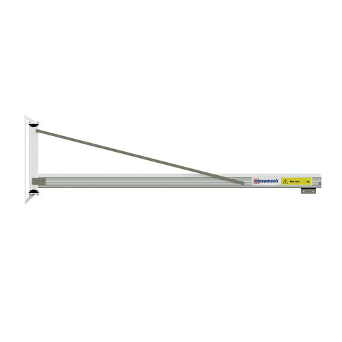 Gru a bandiera a muro - Mechcrane™ LVS/AVS series - Movomech - rotativa / tirantata / ergonomica