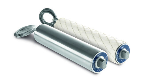 Mototamburo monofase/trifase - RAM 84-T1 - Nuova Omec - LanRul - asincrono / per applicazioni leggere / in acciaio inossidabile