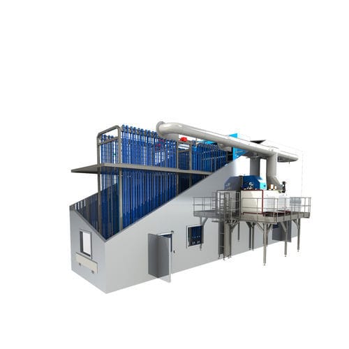 Forno passante - MVS PROOFER - Mecatherm S.A. - per trattamento termico / elettrico / a circolazione d'aria