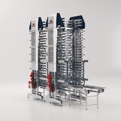 Sistema di movimentazione continuo - MUB - Mecatherm S.A. - verticale / modulare / flessibile