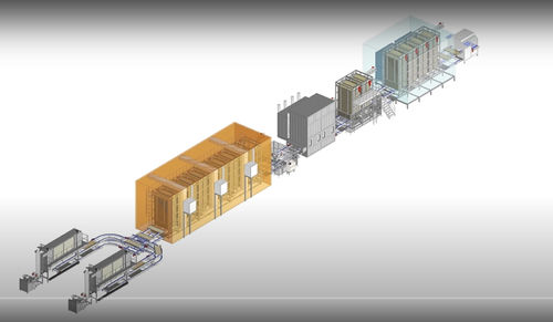 Linea di produzione di baguette - MECAAUTHENTIK - Mecatherm S.A. - automatica / a una via