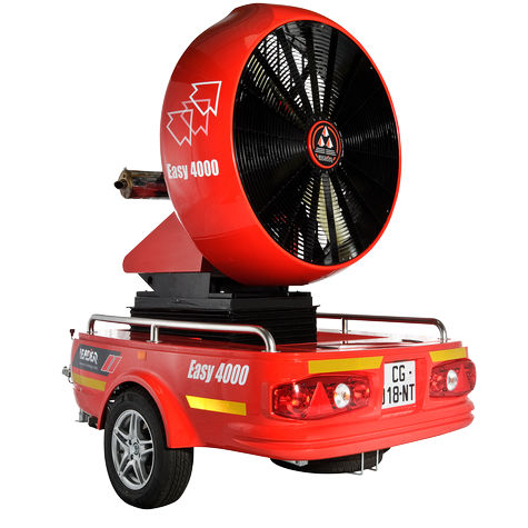 Ventilatore da terra - EASY 4000 - LEADER - mobile / elicoidale / di raffreddamento