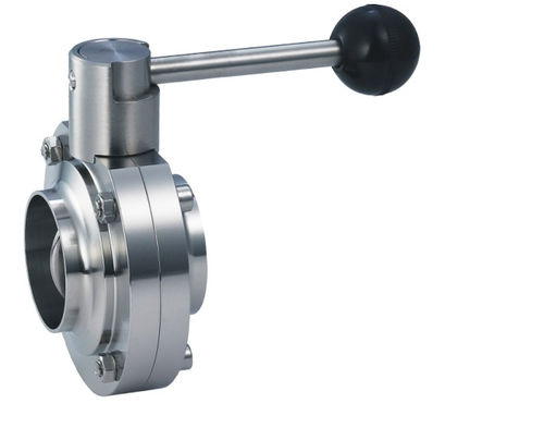 Valvola a farfalla - Wenzhou BOAO Mechanical Manufacturing Co.,Ltd. - manuale / per bevande / per l'industria agroalimentare