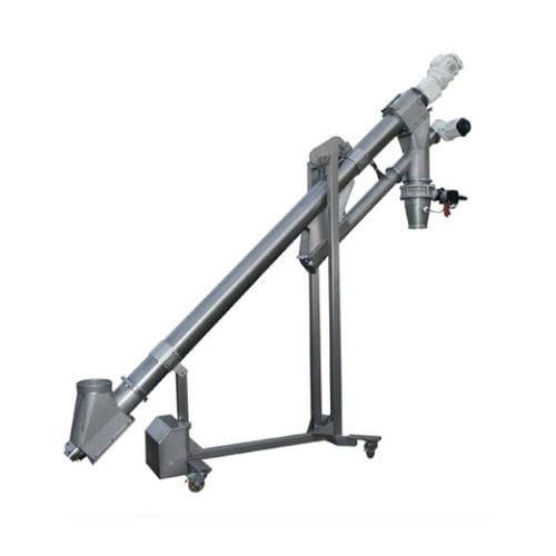 Trasportatore a coclea - TC 168 - GIMAT SRL - inclinato / di carico / mobile