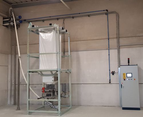 Rompisacchi svuota big bag - SSB.10 - GIMAT SRL - per trasportatore a coclea