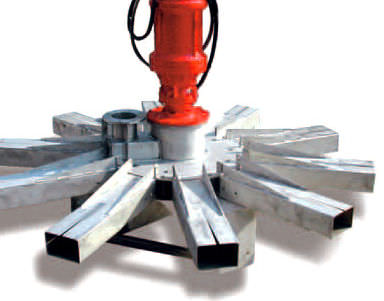 Aeratore / miscelatore sommerso - 130 min-1 | SCLK - S.C.M. Tecnologie - per trattamento di acque reflue