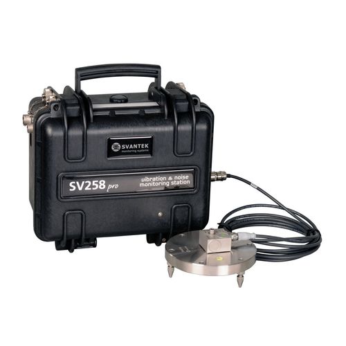 Stazione di monitoraggio acustico - SV 258 PRO - SVANTEK Sp. z o.o. - di vibrazioni / con batteria
