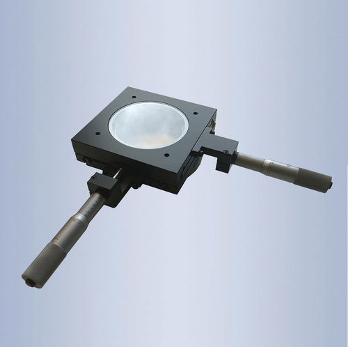 Piastra di posizionamento XY - 100-MS50-GAN - OPTO - manuale / 2 assi / a micrometri