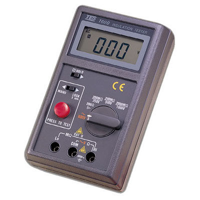 Tester di isolamento - TES-1600 - TES Electrical Electronic Corp. - di tensione / di continuità / della resistenza di isolamento
