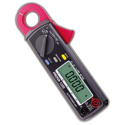 Multimetro a pinza digitale - PROVA 1200 - TES Electrical Electronic Corp. - portatile / con misurazione di corrente di carica / per cavo