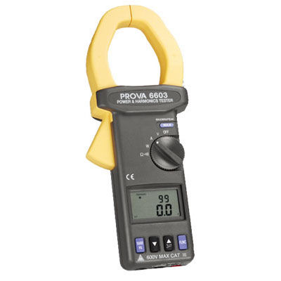 Multimetro a pinza digitale - PROVA-6605 - TES Electrical Electronic Corp. - portatile / 600 V / cat III
