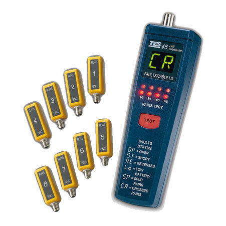 Tester di cablaggio - TES-45A - TES Electrical Electronic Corp. - portatile / digitale