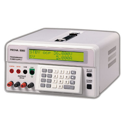 Alimentatore elettrico da tavolo - PROVA-8000 - TES Electrical Electronic Corp. - AC/DC / ad uscita semplice / a multiple uscite