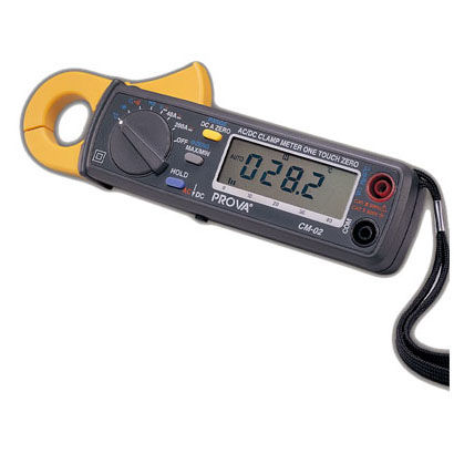 Multimetro a pinza digitale - CM-02 - TES Electrical Electronic Corp. - portatile / 600 V / di frequenza