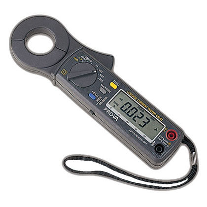 Multimetro a pinza digitale - CM-03 - TES Electrical Electronic Corp. - portatile / 60 A / con misurazione di corrente di dispersione