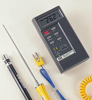 Termometro a termocoppia - TES-1310 - TES Electrical Electronic Corp. - digitale / °C / °F