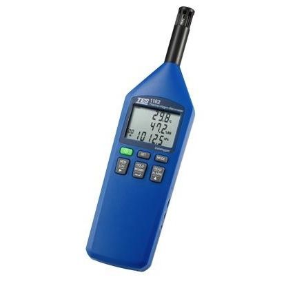 Termo-igrometro con display LCD - TES-1162 - TES Electrical Electronic Corp. - palmare / temperatura / umidità relativa