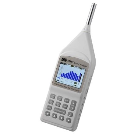 Fonometro analizzatori - TES-1358C - TES Electrical Electronic Corp. - classe 2 / USB / in tempo reale