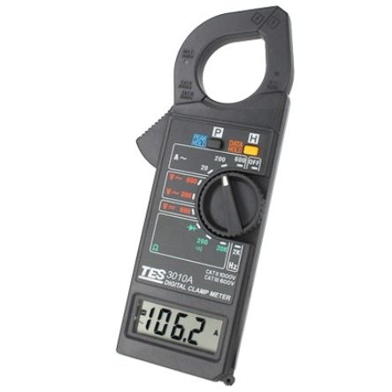Multimetro a pinza digitale - TES-3010A - TES Electrical Electronic Corp. - portatile / 1000 V / 600 A