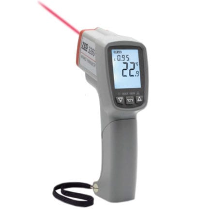 Termometro a infrarossi - TES-3260 - TES Electrical Electronic Corp. - con display LCD / °C / °F