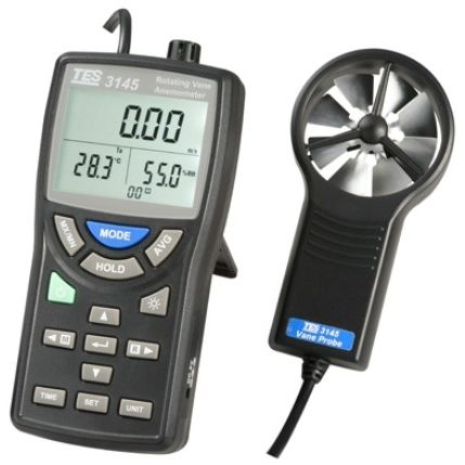 Anemometro a elica - TES-314 series - TES Electrical Electronic Corp. - digitale / portatile / USB
