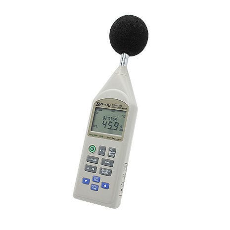 Fonometro integratori - TES-1353F - TES Electrical Electronic Corp. - classe 2 / con acquisizione di dati / USB