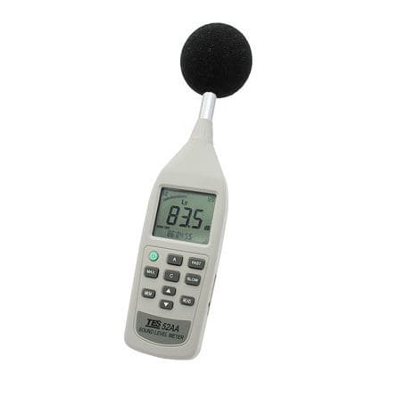 Fonometro basico - TES-52AA - TES Electrical Electronic Corp. - classe 2 / digitale / con acquisizione di dati
