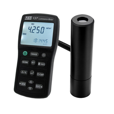 Luminanzometro digitale - TES-137 - TES Electrical Electronic Corp. - USB / con registratore di dati