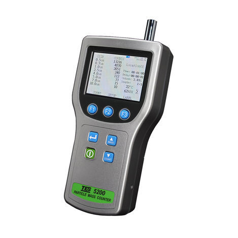 Contatore di particelle d'aria - TES-5200 - TES Electrical Electronic Corp. - digitale / ottico / USB