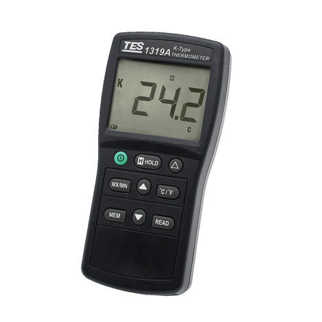 Termometro a termocoppia - TES-1319A - TES Electrical Electronic Corp. - digitale / °C / °F