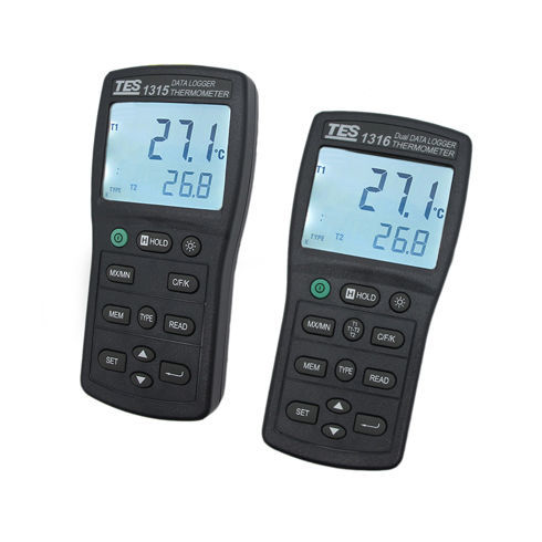 Termometro a termocoppia - TES-131 series - TES Electrical Electronic Corp. - con display LCD / °C / °F