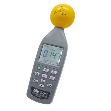 Apparecchio di misura di corrente CA - TES-593R - TES Electrical Electronic Corp. - di campi elettromagnetici / di campo elettrostatico / digitale