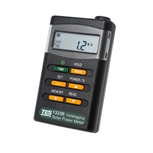 Apparecchio di misura della potenza digitale - TES-133 series - TES Electrical Electronic Corp. - portatile / per applicazioni fotovoltaiche