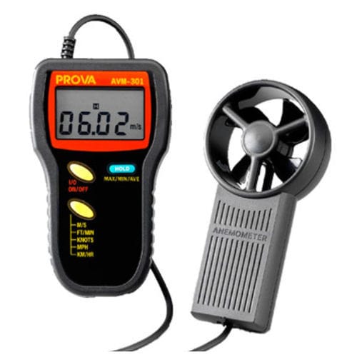 Anemometro a elica - AVM-30 series - TES Electrical Electronic Corp. - digitale / portatile / USB