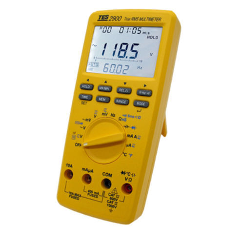 Multimetro true RMS - TES-2900 - TES Electrical Electronic Corp. - digitale / portatile / 1000 V