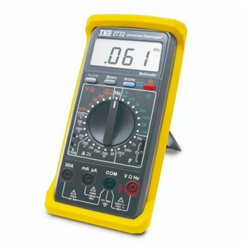 Multimetro digitale - TES-2732 - TES Electrical Electronic Corp. - portatile / 1000 V / 20 A